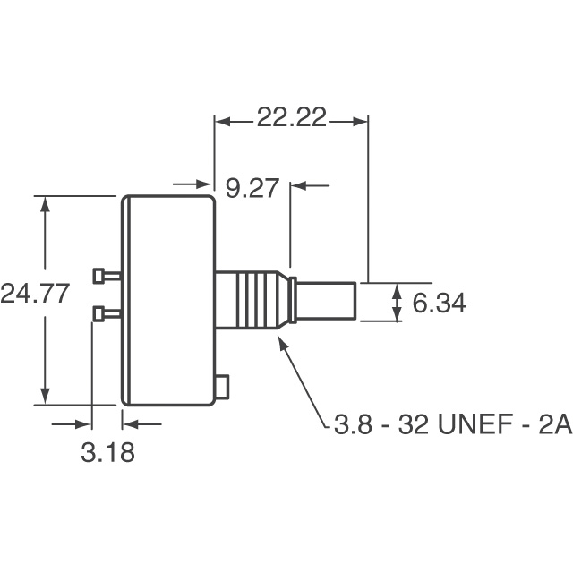 157B502MX Vishay Spectrol  Rotary Potentiometers Rheostats